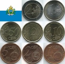 Monete euro San Marino dal