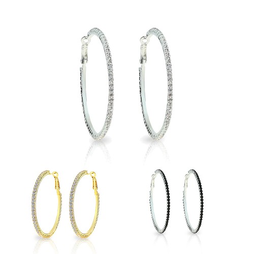 Set orecchini a cerchio - 2,