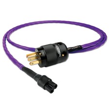 NORDOST PURPLE FLARE FIGURE-8 AC POWER CORD CAVO DI POTENZA DA 3 METRI NUOVO