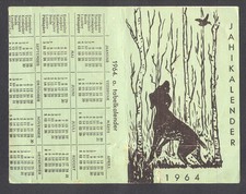 Calendario 1964 URSS Estonia