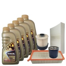 Kit Tagliando Renault Clio IV Captur 1.5 DCI Dacia Duster Sandero II 4 Filtri Ol