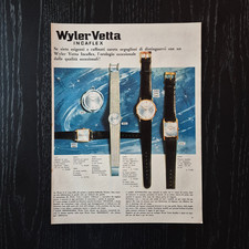 1965 Eterna Matic Kontiki - Original AD Advertising Pubblicità Vintage