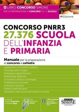 Concorso PNRR3. 27.376 scuola dell'infanzia e primaria. Manuale per la preparazi