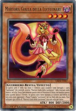 YU-GI-OH! LED4-IT047 Martora Gialla della Lucelunare Rara 1°Ed Italiano Yugioh