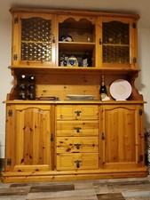 credenza completa in pino usata 