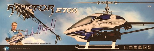 Raptor e700 flybarless con - flybarless,