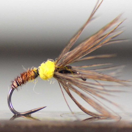 Tenkara kebari yellow fly - yellow,