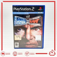 SMACK DOWN VS RAW THQ – ITALIANO COMPLETO PRIMA STAMPA – SONY PLAYSTATION 2 PS2