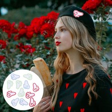  6 Pairs Toppe Per Giubbotti