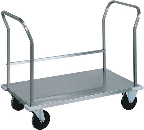 Carrello con pianale - carrello, basso