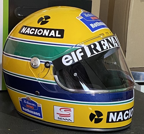 Casco replica ayrton senna - casco,