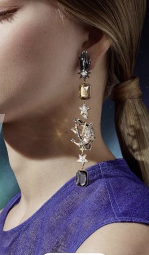 Orecchini clip cromatura - orecchini,