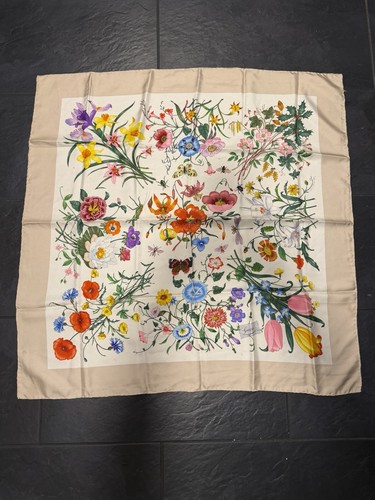 Sciarpa vintage gucci seta - vintage,