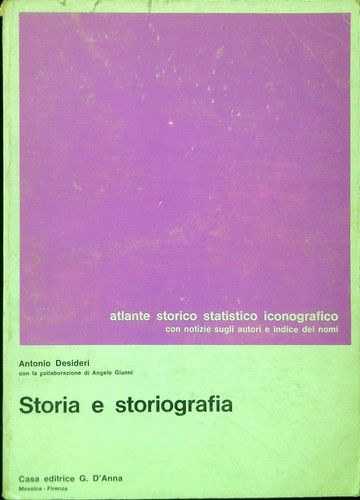 Storia storiografia desideri - storia,