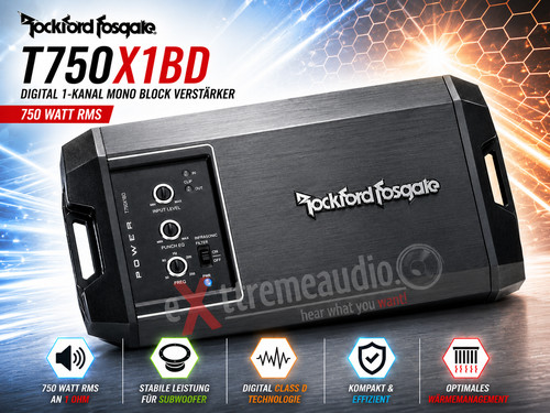 Rockford fosgate t750x1bd - fosgate,