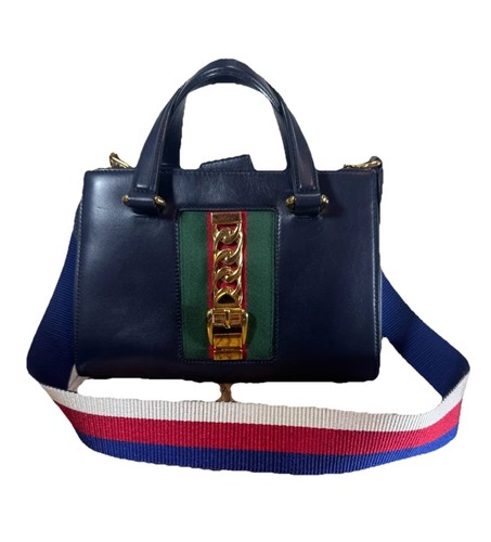 Borsa gucci blu navy - borsa,