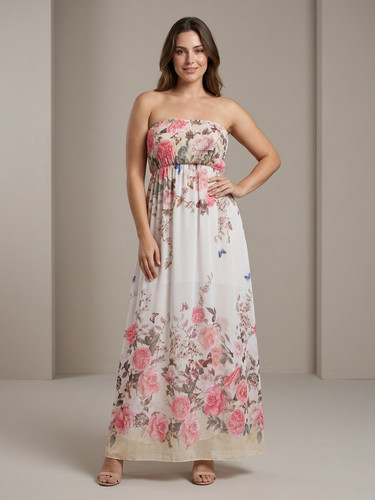 Maxi abito donna senza - maxi,