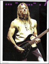 Steve Morse sul palco con firma Ernie Ball Music Man chitarra pin-up foto 5d