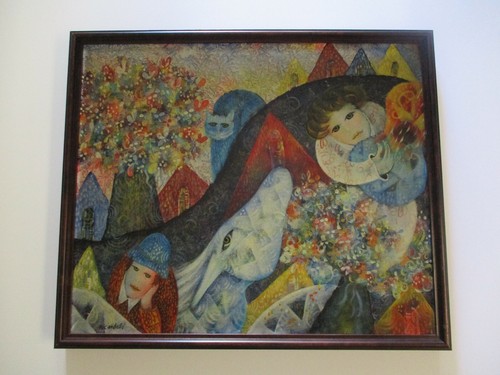 Quadro vintage astratto - quadro,