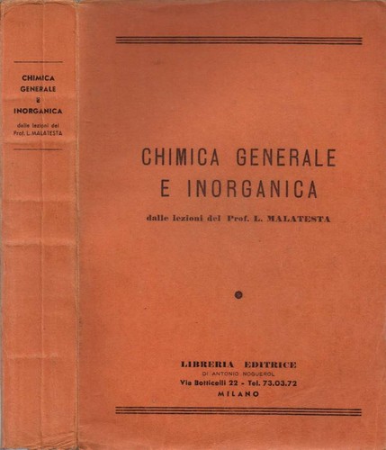 Chimica generale inorganica - generale,
