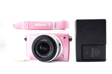 Nikon 1 S1 corpo rosa 602