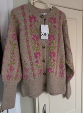 Cardigan Zara floreale