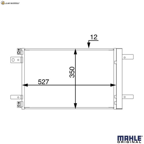 Condensatore climatizzatore - condensatore,