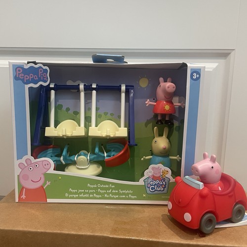 Peppa pig outside - outside, fun