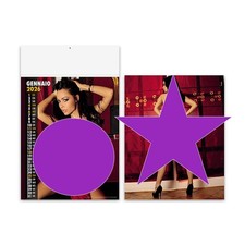 10 PZ Calendario Parete Sexy