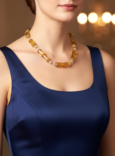 Collana vintage ambra - 💎,