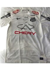 NEYMAR JR. MATCH WORN & FIRMATO 2013 SANTOS F.C. MAGLIA - ULTIMA STAGIONE A SANTOS