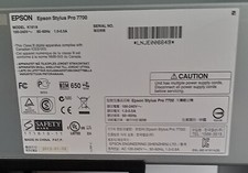 Plotter Epson Stylus Pro 7700
