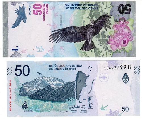 Argentine argentina pesos - argentine, 50