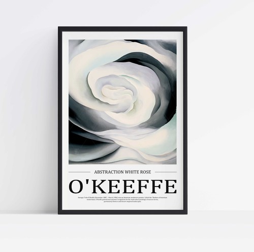 Poster keeffe astrazione - poster, o'keeffe