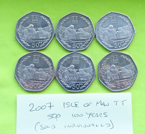 Moneta 50pence 2007 isola - moneta,