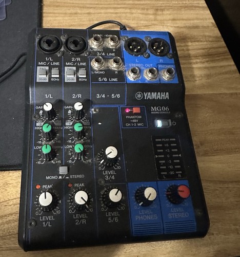Yamaha mg06x console - console, di