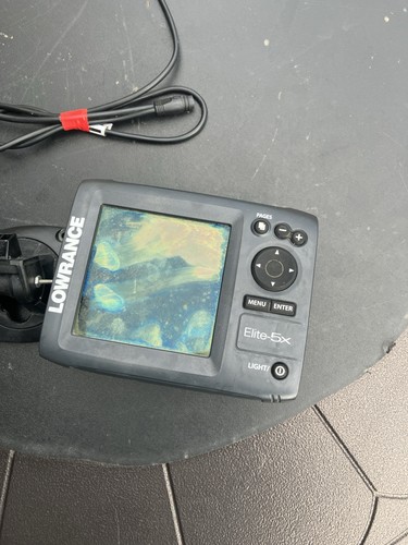 Lowrance elite fish finder - lowrance,