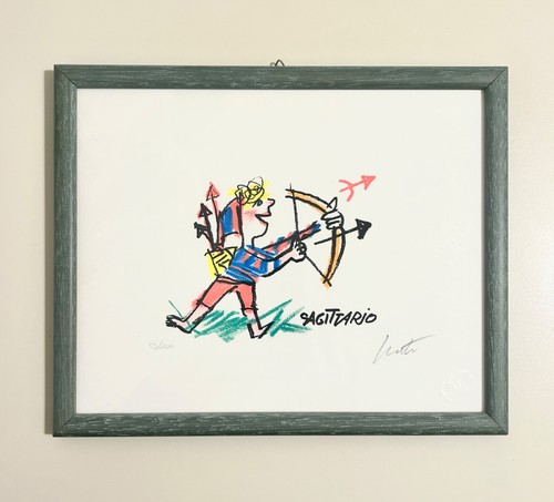 Emanuele luzzati serigrafia - emanuele,