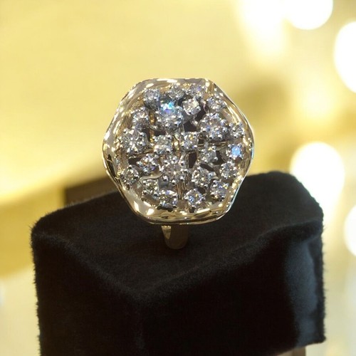 Anello festa con - festa, diamanti