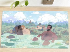 Mtg bearscape table playmat - table,