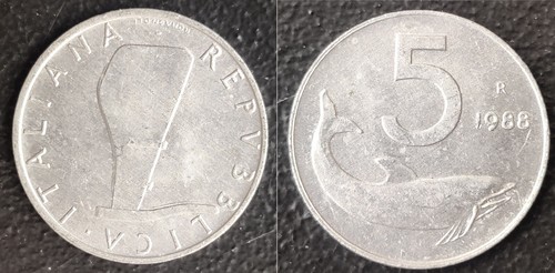 Italy lire 1970 - lire,, 1983