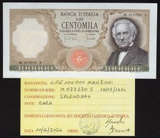LIRE 100.000 MANZONI