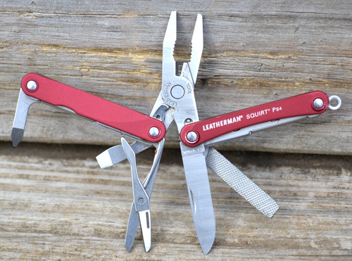 Coltello multitools rosso vera - rosso,