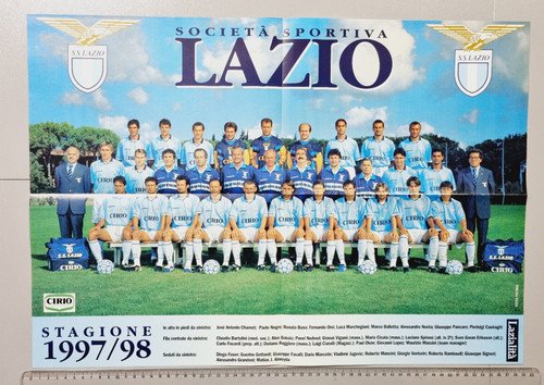 Poster societa sportiva lazio - societa',