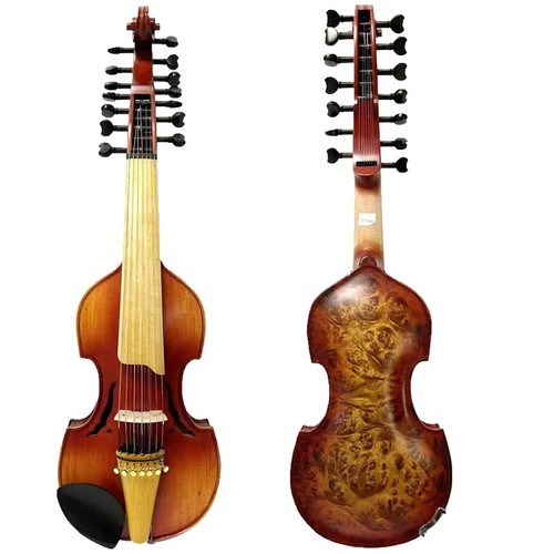 Master viola amore - d'amore,, 7x7