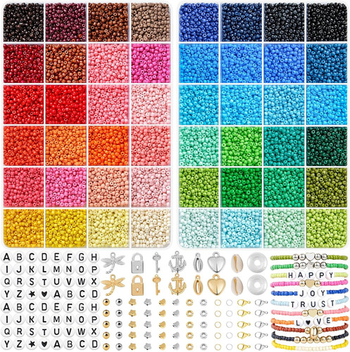 3mm perline braccialetti - perline,