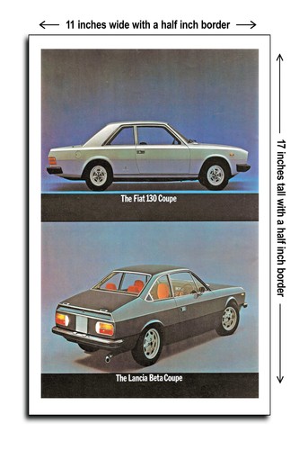 Poster fiat 139 coupè - 139,