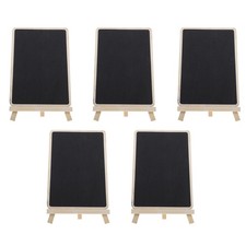  5 Pcs Wedding Message Sign Mini Panneaux De Tableau Noir Mini-signes