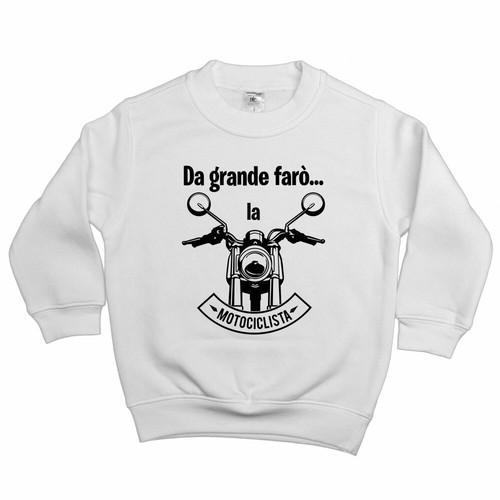 Felpa bambina grande - felpa,