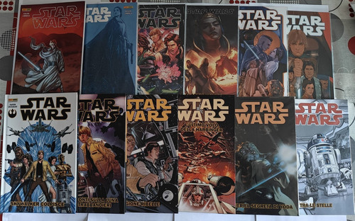 Lotto star wars fumetti panini - lotto,
